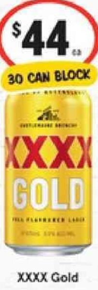 IGA XXXX Gold offer