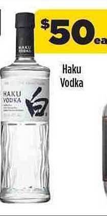 Liquorland Haku Vodka offer