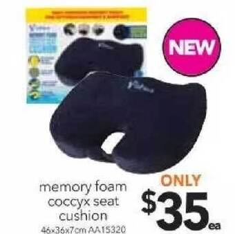 Cheap as Chips Memory Foam Coccyx Seat Cushion offer