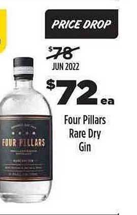 Liquorland Four Pillars Rare Dry Gin offer