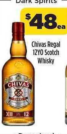 Liquorland Chivas Regal 12YO Scotch Whisky offer