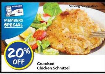Ritchies Crumbed Chicken Schnitzel offer