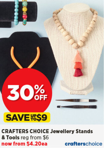 Spotlight Crafters Choice Jewellery Stands & Tools offer