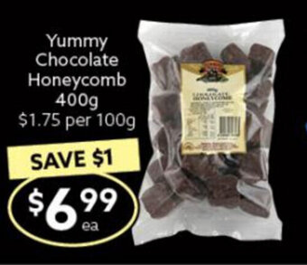 Ritchies Yummy Chocolate Honeycomb 400g offer