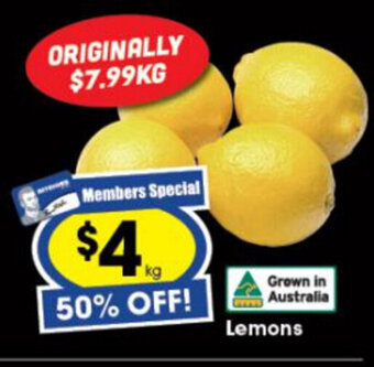 Ritchies Lemons offer