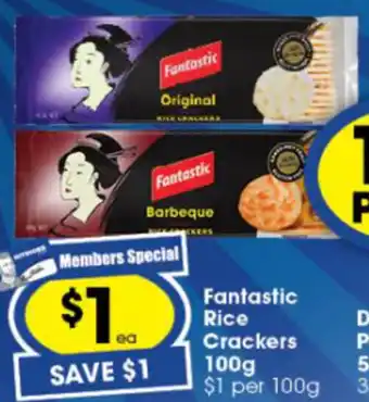 Fantastic Rice Crackers 100g