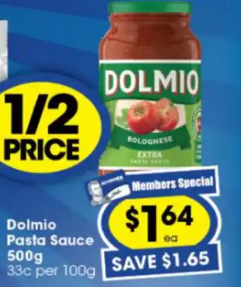 Ritchies Dolmio Pasta Sauce 500g offer