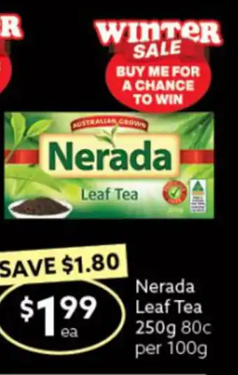 Nerada Leaf Tea 250g