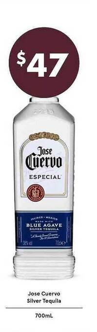 Jose Cuervo Silver Tequila
