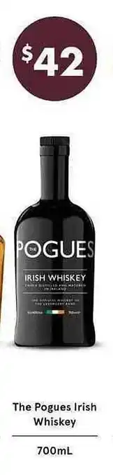 The Pogues Irish Whiskey