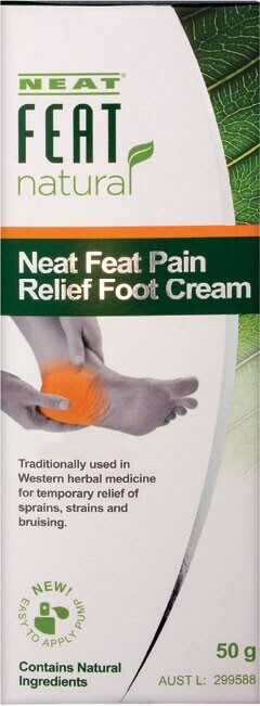 Neat Feat Natural Pain Relief Foot Cream 50g