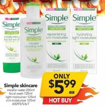 Simple Skincare