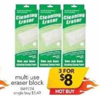 Cheap as Chips Multi Use Eraser Block offer
