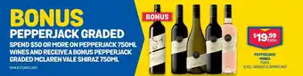 Bottlemart Pepperjack Wiines 750mL offer