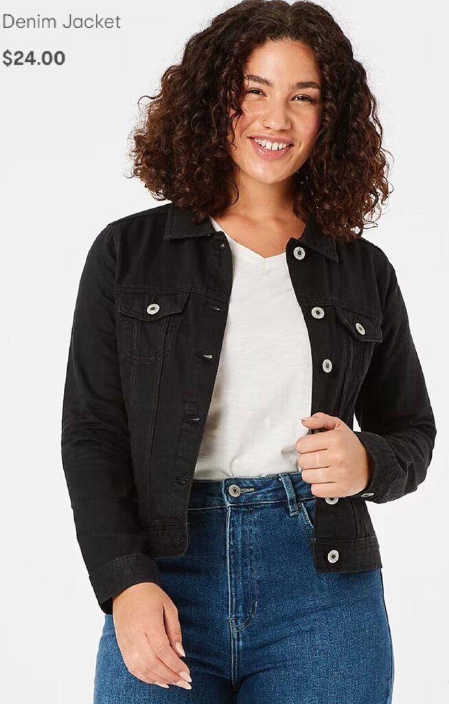 Denim Jacket offer at Kmart