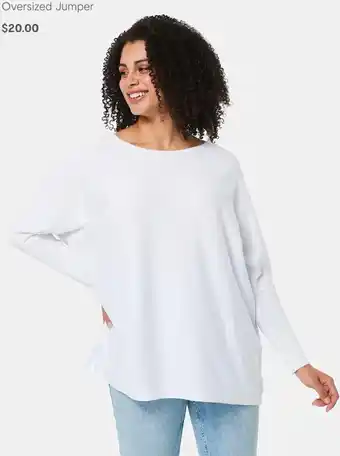 Kmart Oversized Jumper offer