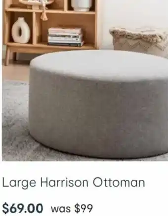 Large Harrison Ottoman