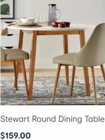 Kmart Stewart Round Dining Table offer