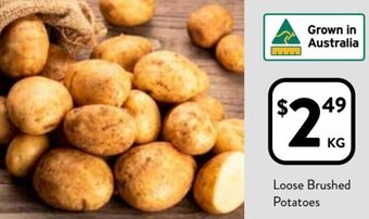 Foodworks Loose Brushed Potatoes offer