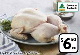 Foodworks Lilydale Whole Roasting Chicken offer