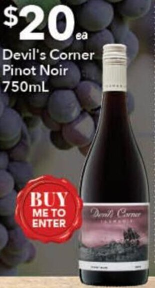 Devil's Corner Pinot Noir 750ml