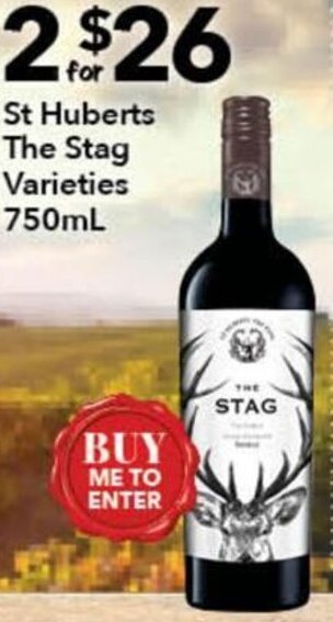 St Huberts The Stag Varieties 750ml