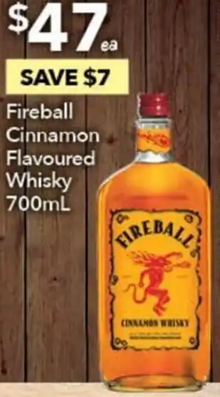Ritchies Fireball Cinnamon Flavoured Whisky 700ml offer