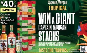 Captain Morgan Spiced Gold 700ml
