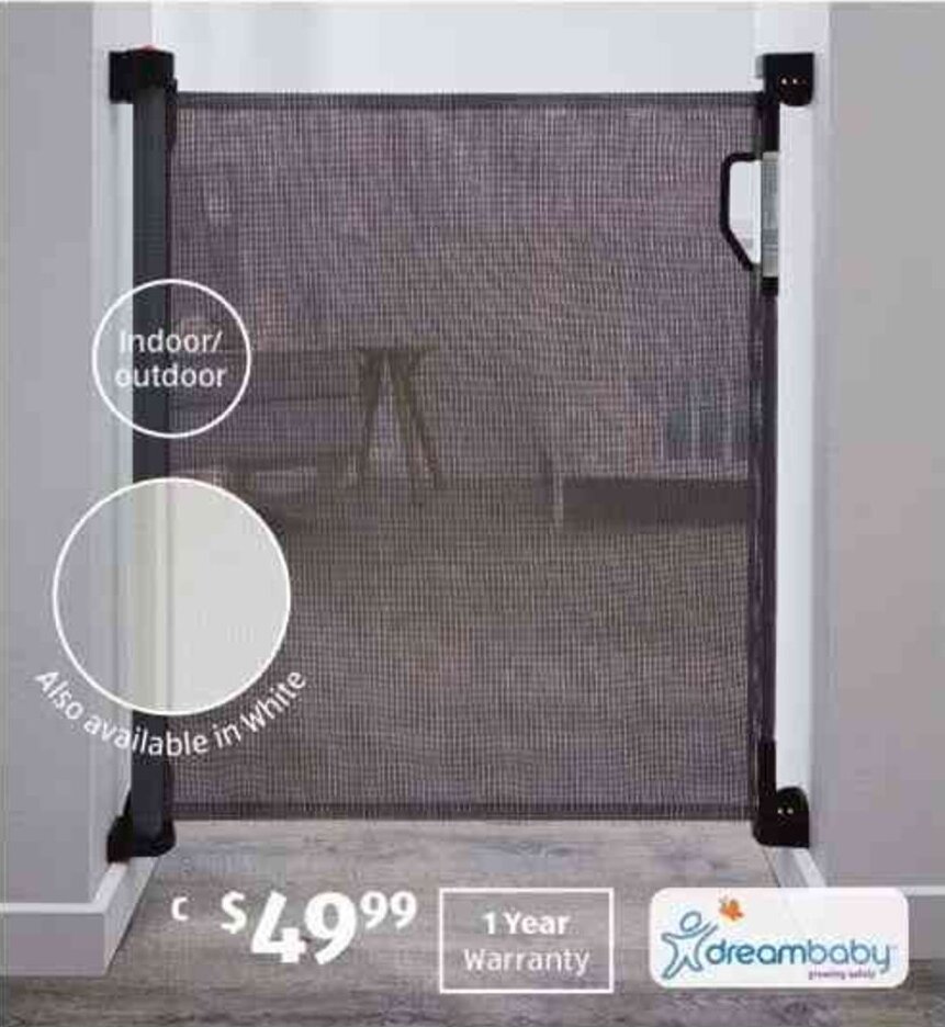 Dreambaby Retractable Gate Kit offer at ALDI