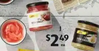 ALDI Asia Specialities Sushi Ginger 200g offer