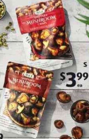 DJ&A Shiitake Mushroom Crisps 65g