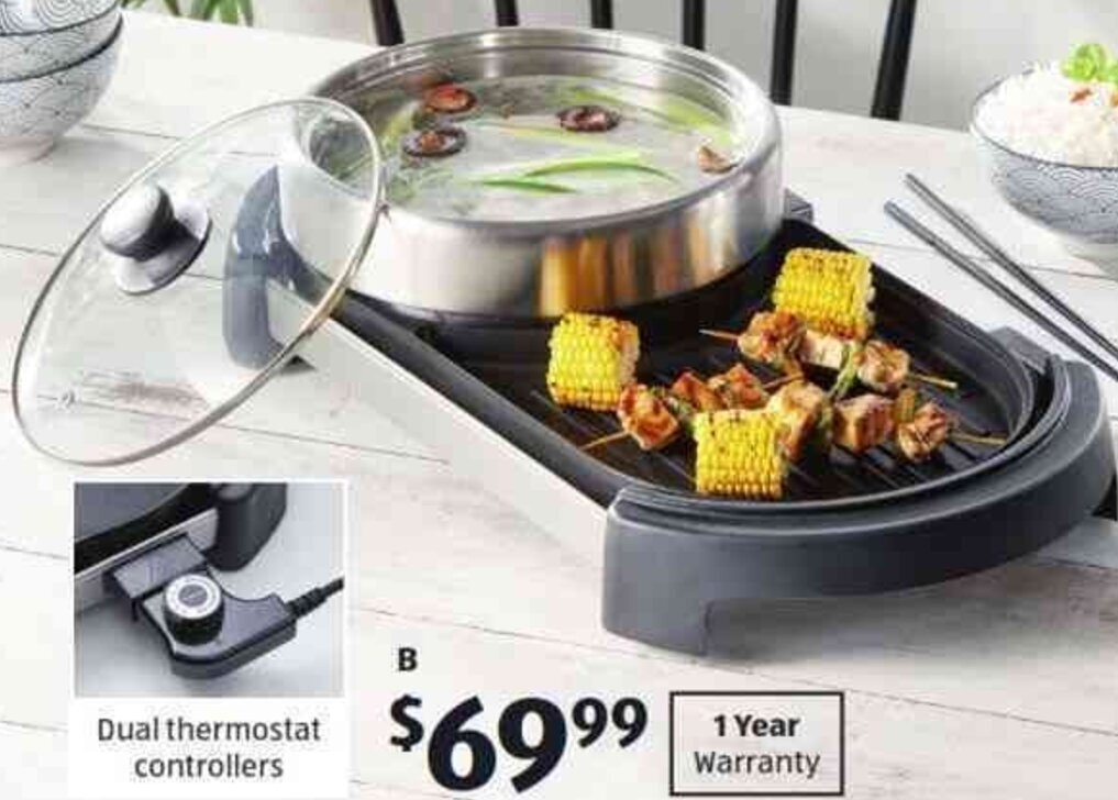 Electric Hot Pot and Grill offer at ALDI