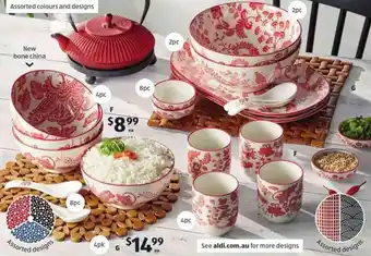ALDI Assorted Asian Inspired Tableware offer