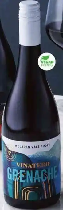 ALDI Vinatero McLaren Vale Old Vine Grenache 2021 750ml offer