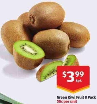 ALDI Green Kiwi Fruit 8 Pack offer