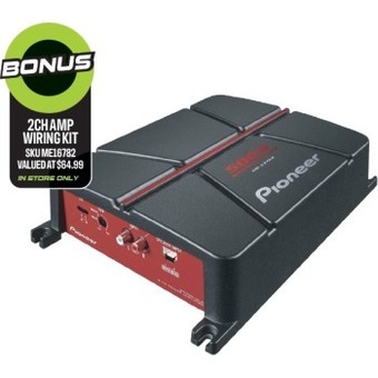 Autobarn Pioneer bridgeable 2/1 channel class a power amplifier offer