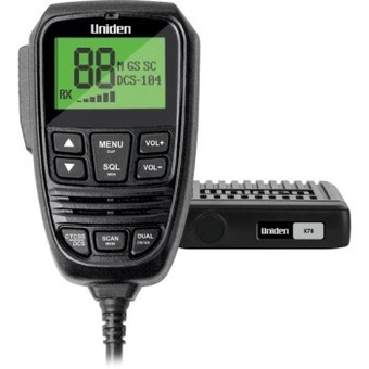 Autobarn Uniden 5w 80ch heavy duty compact uhf cb radio with remote speaker mic offer