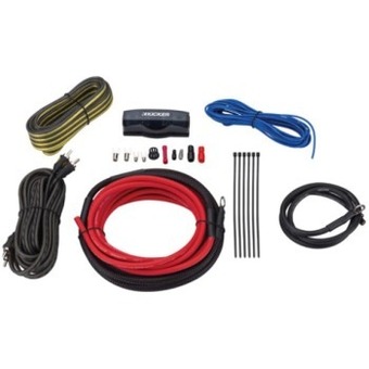 Autobarn Kicker 8 awg 2 channel amplifier wiring kit offer