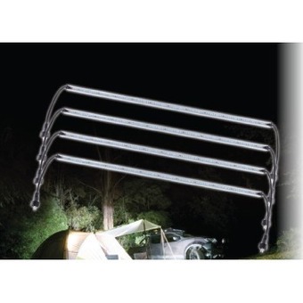Autobarn Rough country 4 piece 12v white led camp light kit 50cm offer