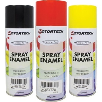 Autobarn Motortech spray enamel offer