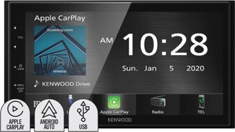 Autobarn Kenwood 6.8” 180w av carplay android auto receiver offer