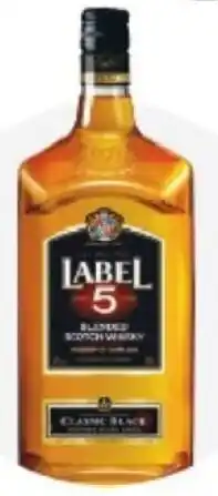 BWS Label 5 Whisky 1Ltr offer