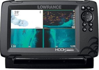 Anaconda Lowrance hook reveal 7x tripleshot fishfinder/gps plotter offer
