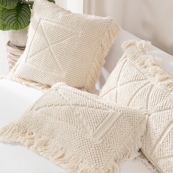 Pillow Talk Asscher square cushion by m.u.s.e. offer