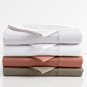 Pillow Talk 600 thread count sheet set by habitat offer