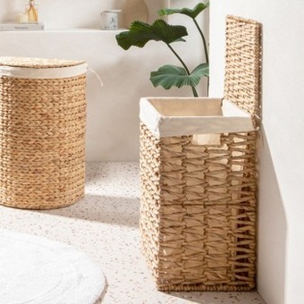 Pillow Talk Orian hamper by habitat offer