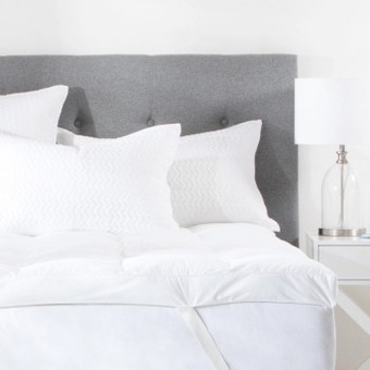 Pillow Talk Comfort science 1300gsm mattress topper by hilton offer