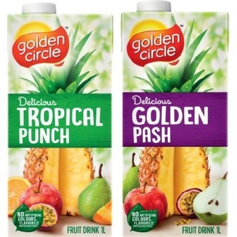 IGA Golden circle fruit juice 1 litre selected varieties offer