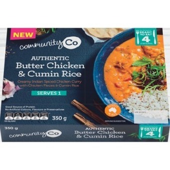 IGA Community co authentic indian meal 350g selected varieties offer