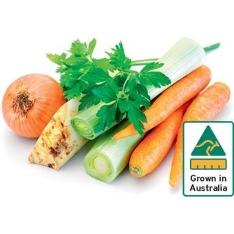 IGA Australian vegetable soup kit 1kg pack offer